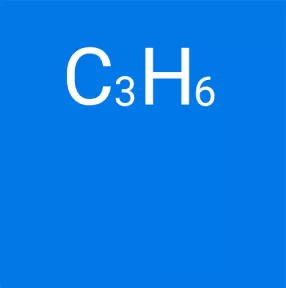 Propylene molecule